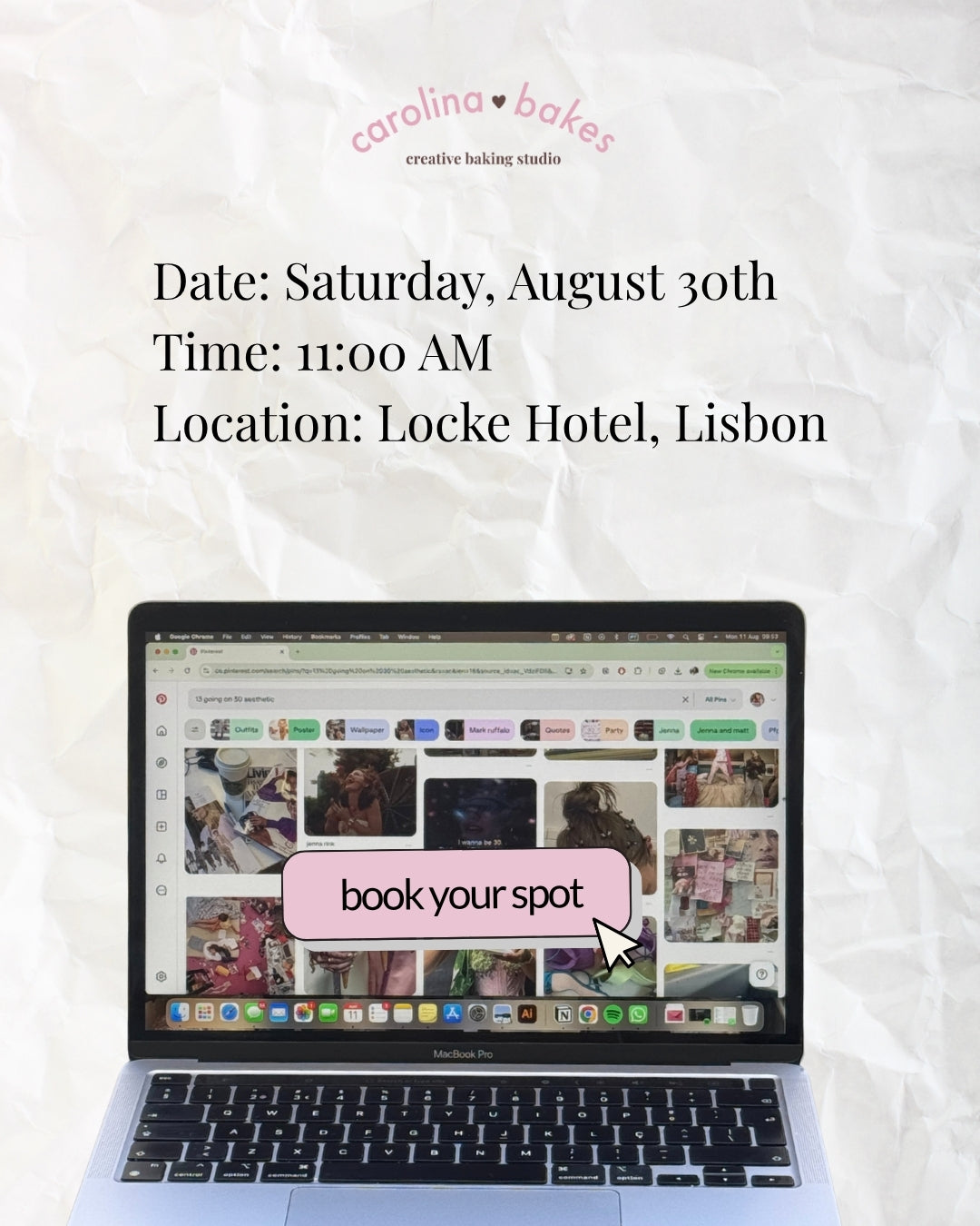 ✨ "13 Going on 30" Bento Cake Decorating Workshop ✨
