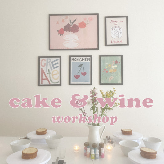 cake & wine: a bento cake decorating workshop